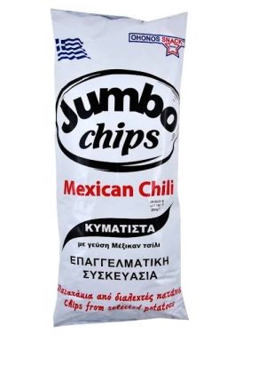 Jumbo chips mexican chilli κυματιστά 9x280gr