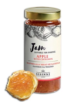 Sissini Μαρμελάδα μήλο κανέλα 500gr