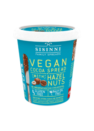 Sissini κρέμα κακάο με φουντούκι Vegan 1kg Gluten Free