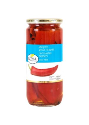 Κόκκινες  Πιπεριές Φλωρίνης Ψητές 465gr