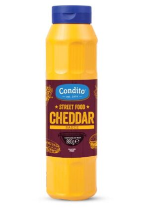 Cheddar sauce street food 880gr Condito