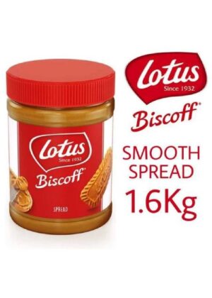 Lotus Biscoff άλειμμα καραμελωμένου μπισκότου 1.6kg