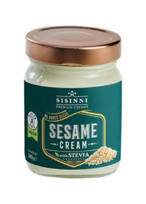 Ταχινόκρεμα Sesame Cream Sisinni Premium Creams με στέβια 380gr