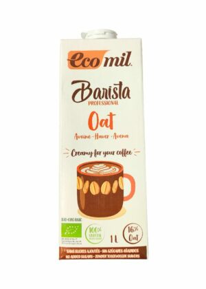 Bio Eco Mil Ρόφημα βρώμης Barista Professional 100% Plant Based Χωρίς Ζάχαρη 1 L