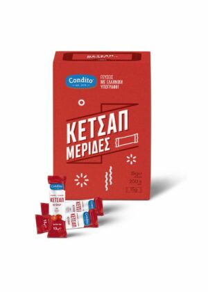 Ατομικό φακελάκι Κέτσαπ Condito 15g Κιβώτιο 200τεμ.