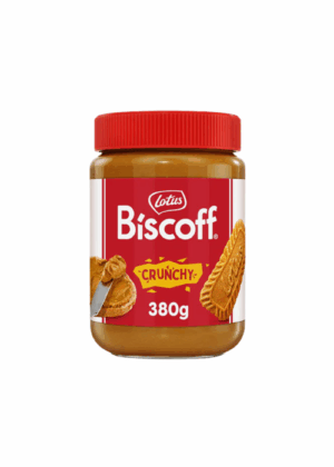 Lotus Biscoff Crunchy άλειμμα καραμελωμένου μπισκότου 380gr