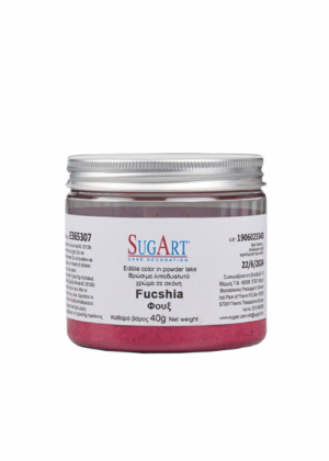 Βρώσιμο λιποδιαλυτό χρώμα σε σκόνη Sugart Φουξ 40g
