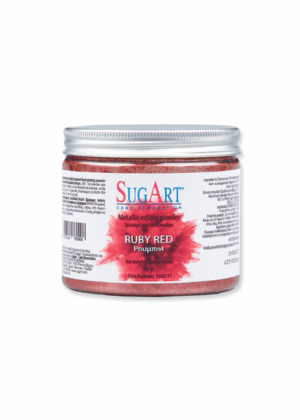 Βρώσιμη μεταλλική πούδρα Ρουμπινί 40g