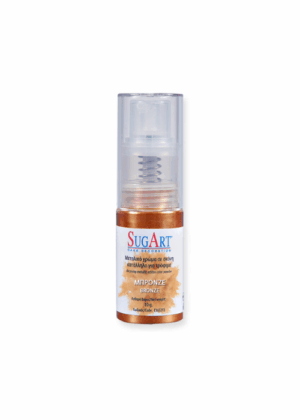 Βρώσιμο μεταλλικό χρώμα σε σκόνη Μπρονζέ 10g