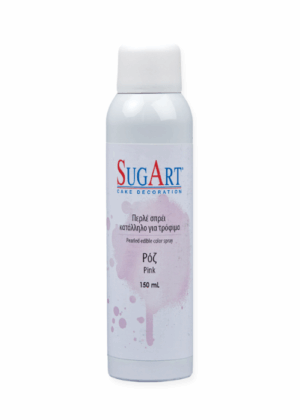 Μεταλλικό σπρέι κατάλληλο για τρόφιμα Ροζ 150ml