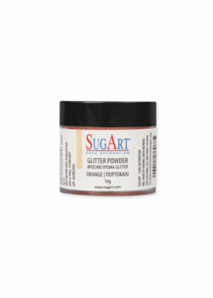 Βρώσιμο χρώμα glitter Πορτοκαλί 10g