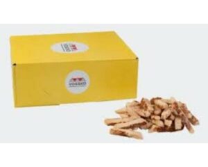 Λωρίδες κοτόπουλου προψημένες Vossko κιβ. 3kg