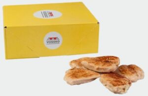 Φιλέτο στήθος κοτόπουλο 120gr Vossko ΚΤΨ 3kg